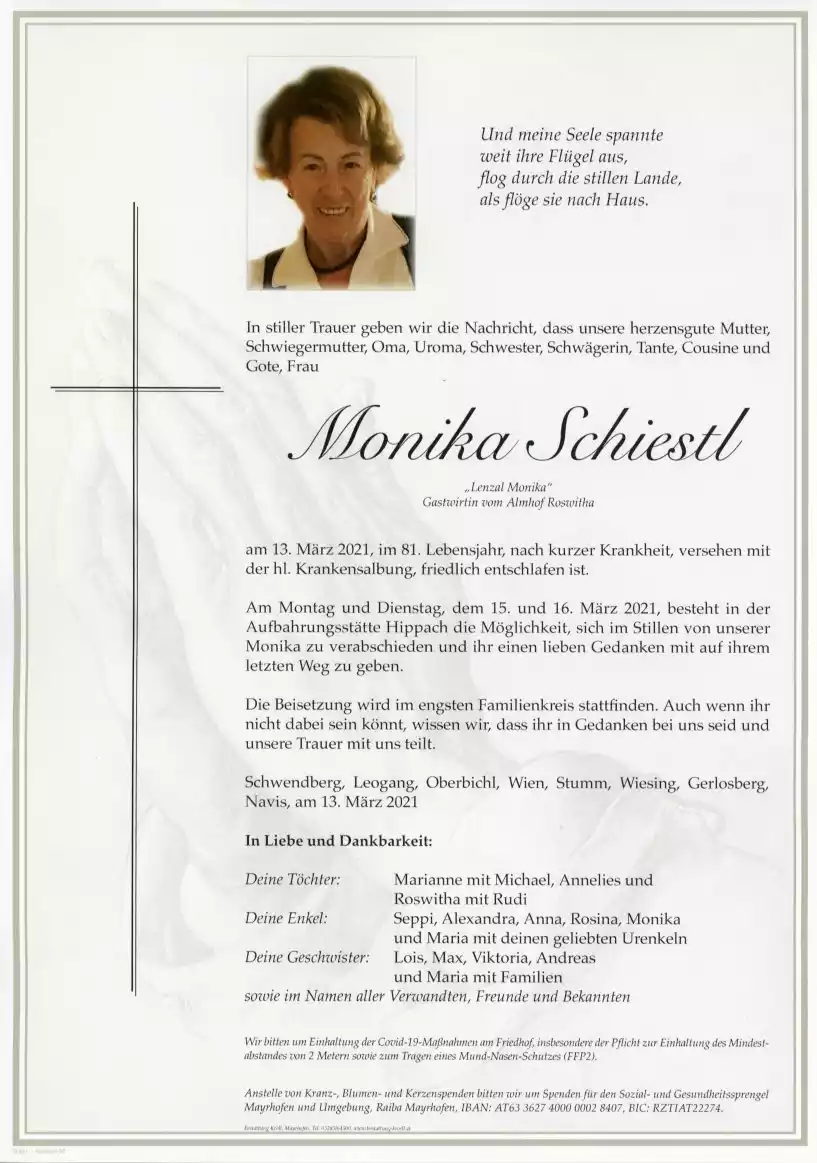 Parte von Monika Schiestl
